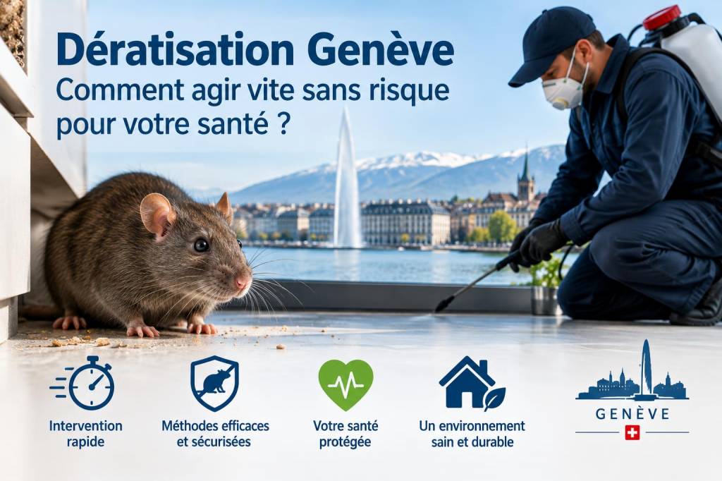 Dératisation Genève : comment agir vite sans risque pour votre santé ?