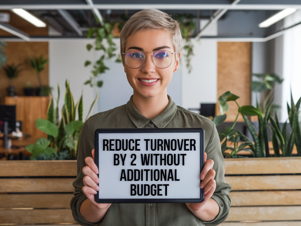 Réduire le turnover de 2 sans budget supplémentaire : le plan d'actions rh étape par étape