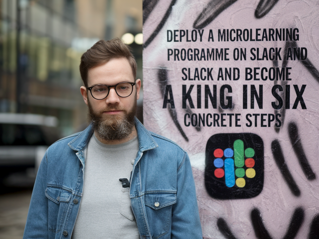 Déployer un programme de microlearning sur slack et démontrer son roi en six étapes concrètes